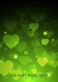 Love Heart Yellow Green -FAVORITE- 11