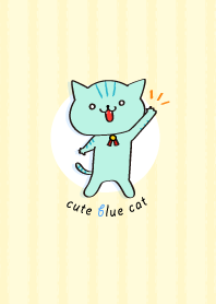cute blue cat!