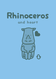 Rhinoceros & Heart wasurenagusairo