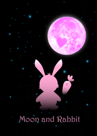 Pink Moon & Pink Rabbit
