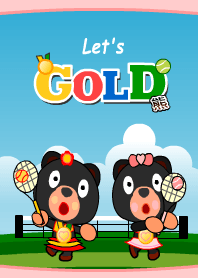 เหรียญทองหมี~เทนนิส