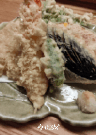 Japanese delicious food "Tempura"