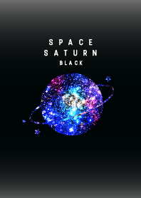 SPACE SATURN BLACK 宇宙土星 黒
