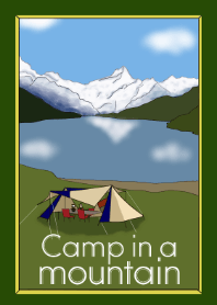 Camp in a mountain