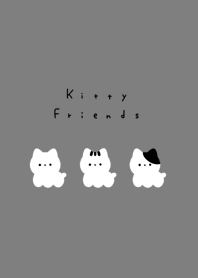 Kitty Friends (NL)-gray balck.