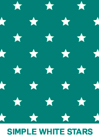 SIMPLE WHITE STARS THEME 15