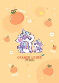 Unicorn Orange Lover Sweet