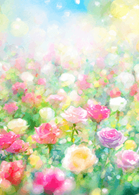 薔薇(バラ)の花の着せかえ(R3638)