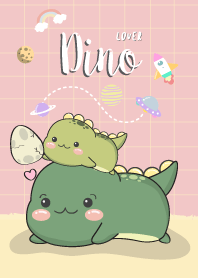 ไดโนนุ่มนิ่ม กาแล็กซี่สีชมพูโรส