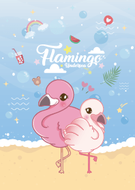 ฟลามิงโก้ ใต้ทะเล เลิฟเว่อร์