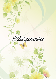 Mitsunobu Butterflies & flowers