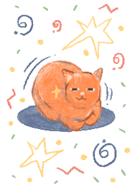 Fat Orange cat