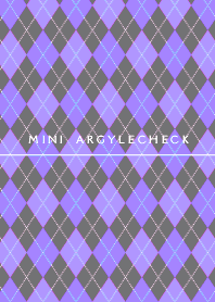 MINI ARGYLECHECK THEME 75