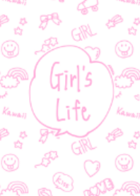 Girl's life /pink color