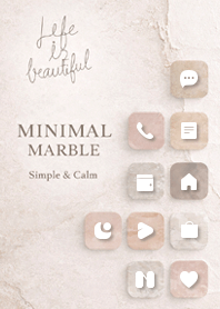 Minimal Marble Calm