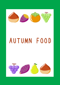 AUTUMN FOOD Theme-GREEN