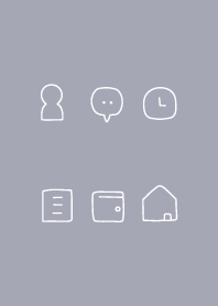 ふかみブルー / ゆるシンプル