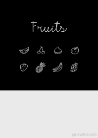 Fruits black black