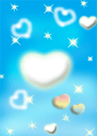 A love heart in the sky.2