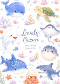 Wonderful friends from the sea
