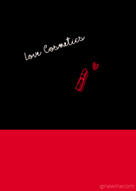 Love Cosmetics red black