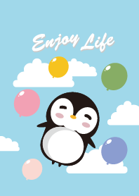 享受生活-飛天小企鵝