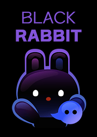 Cute Black Rabbit