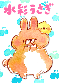 Watercolor Rabbit Theme