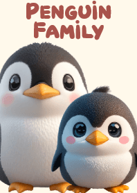 Adorable Penguin Family 4