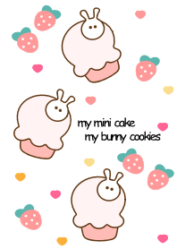 Mini cake & bunny cookies 10