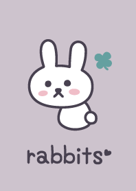 Rabbits.purple.Clover