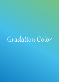 Gradation Color *Blue&Green 3*