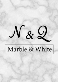 N&Q-Marble&White-Initial