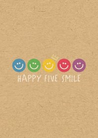 HAPPY FIVE SMILE -CROWN KRAFT 14-