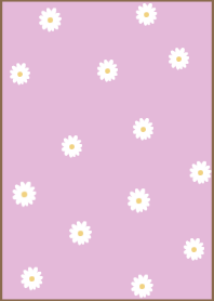 flowers bloom-purplepink brown