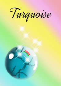 December birthstone.Turquoise & Rutile1