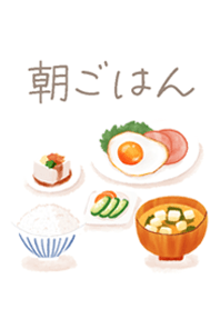 朝ごはん♡和食2
