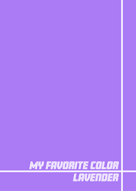 My favorite color_lavender