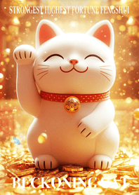 最高最強幸運風水 金運の招き猫 30