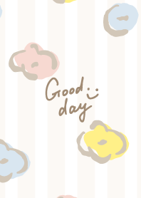 Handwriting flower At random17 Japan