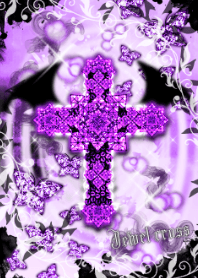 Jewel cross -Devil's lilac-