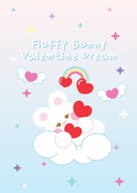 Fluffy Bunny Valentine Dream