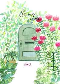 secret letter door