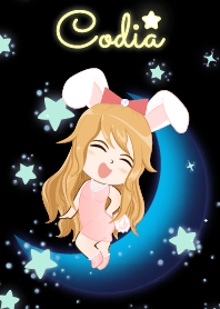 Codia- Bunny girl on Blue Moon
