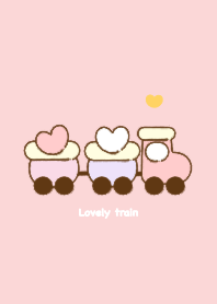 Lovely train Lovely heart 12