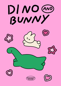 Dino and Bunny together!
