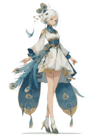 Dance of Feathered Dress