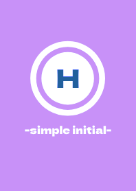 simple initial-H- THEME 83