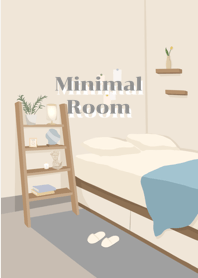 Minimal room beige tone