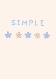 Theme of a dull color blue ohana